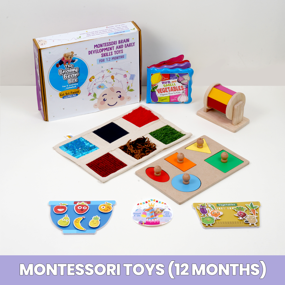 Monthly Montessori and Brain Development Toys  (0-2 Years)
