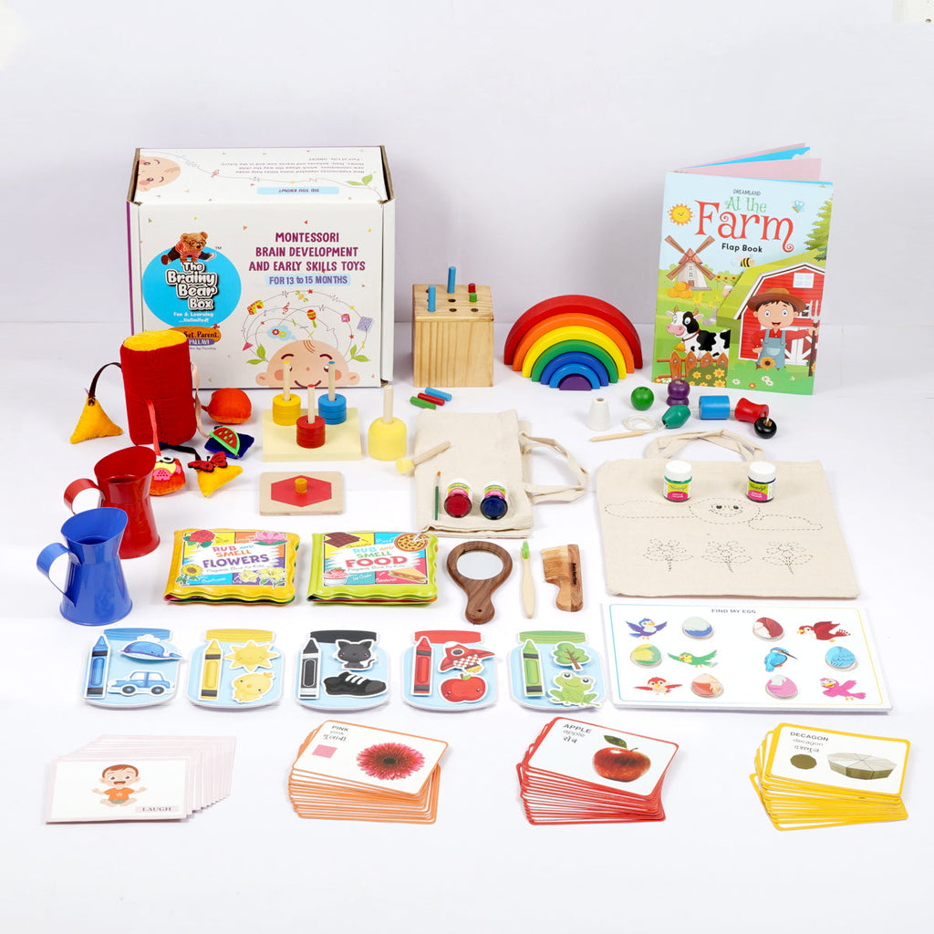 Montessori and Brain Development Boxes (0-2 Years)