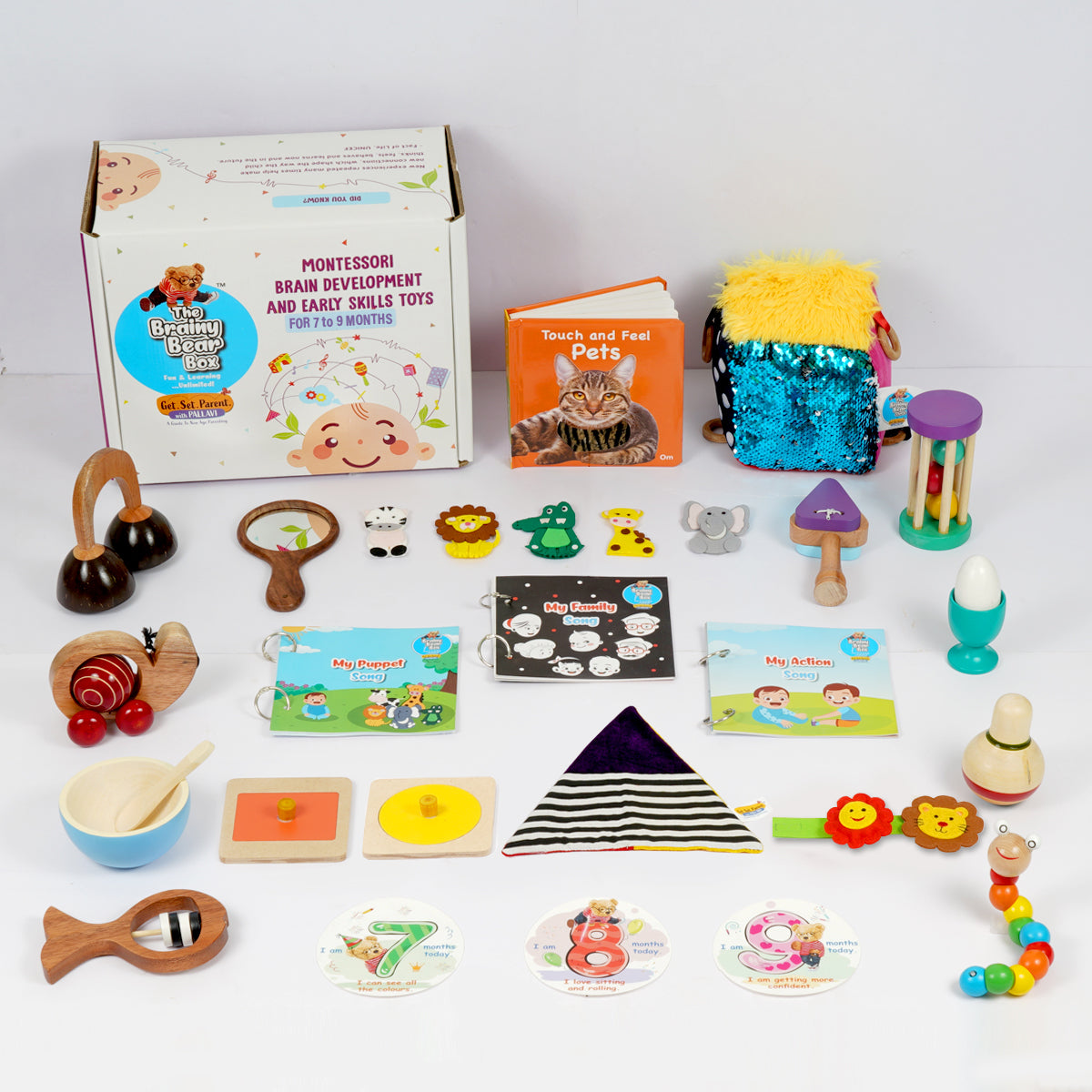Montessori and Brain Development Boxes (0-2 Years)
