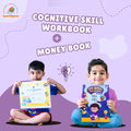 Cognitive Skill Workbook & Money Book Combo for Kids – Thinking Skills & Financial Literacy Set