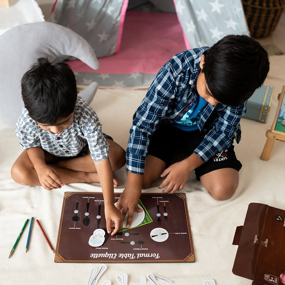 Dining Etiquettes Sheets (4-8 years)