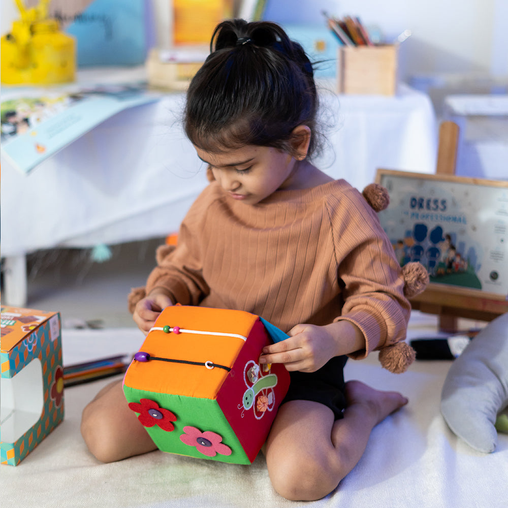 Montessori Motor Skill Cube (1.5- 5 years)