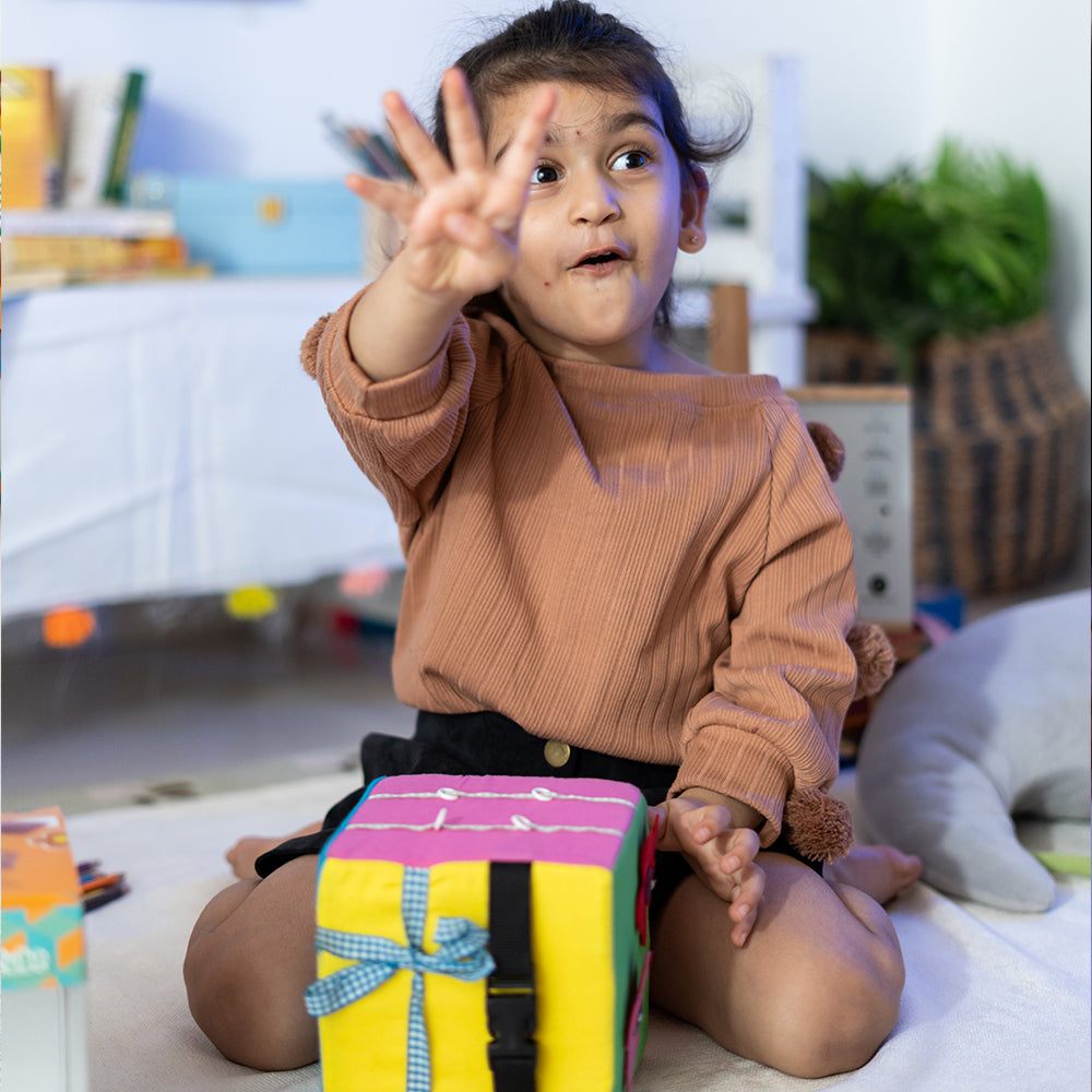 Montessori Motor Skill Cube (1.5- 5 years)