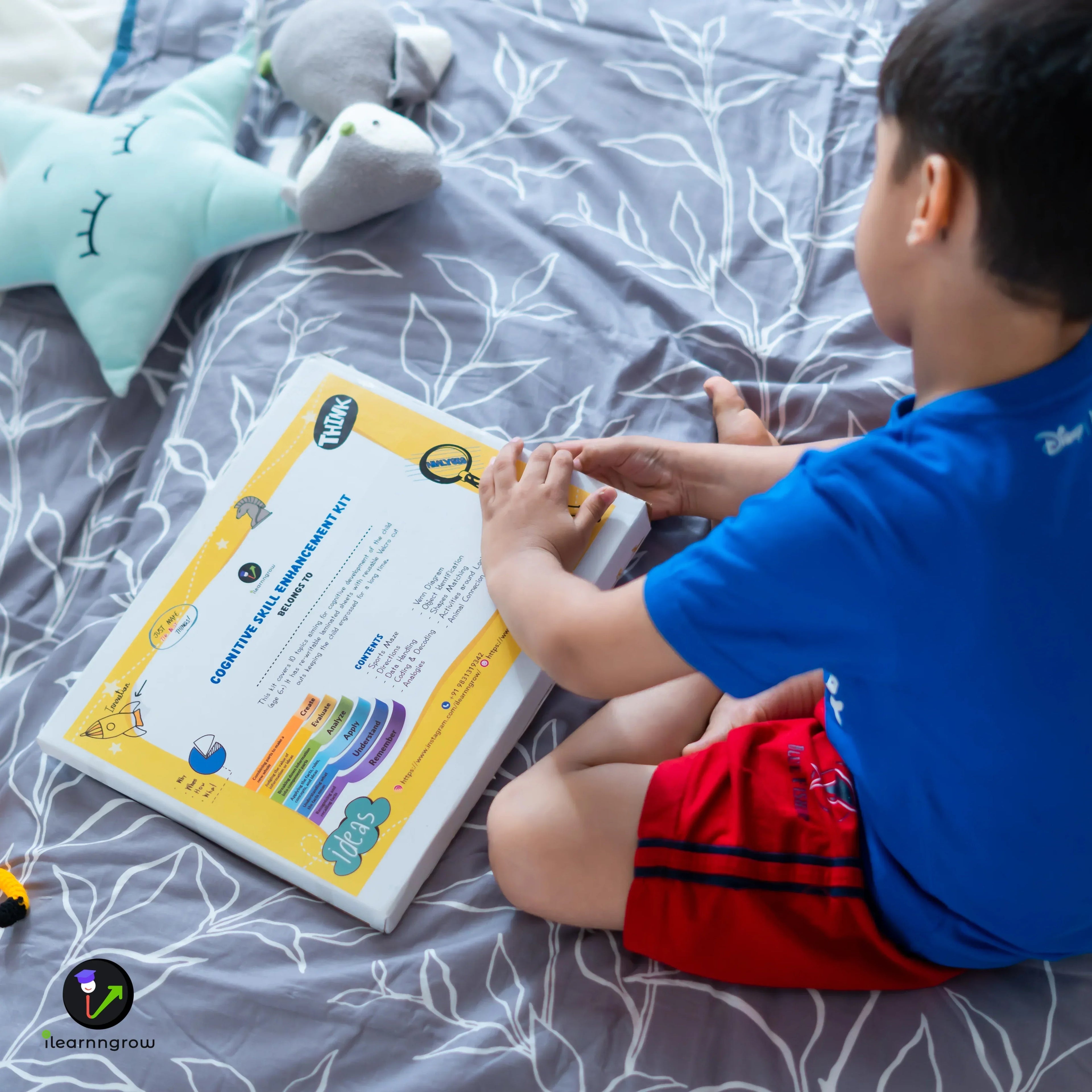 iLearnNGrow Cognitive Skill Workbook – Develop Critical Thinking, Memory
