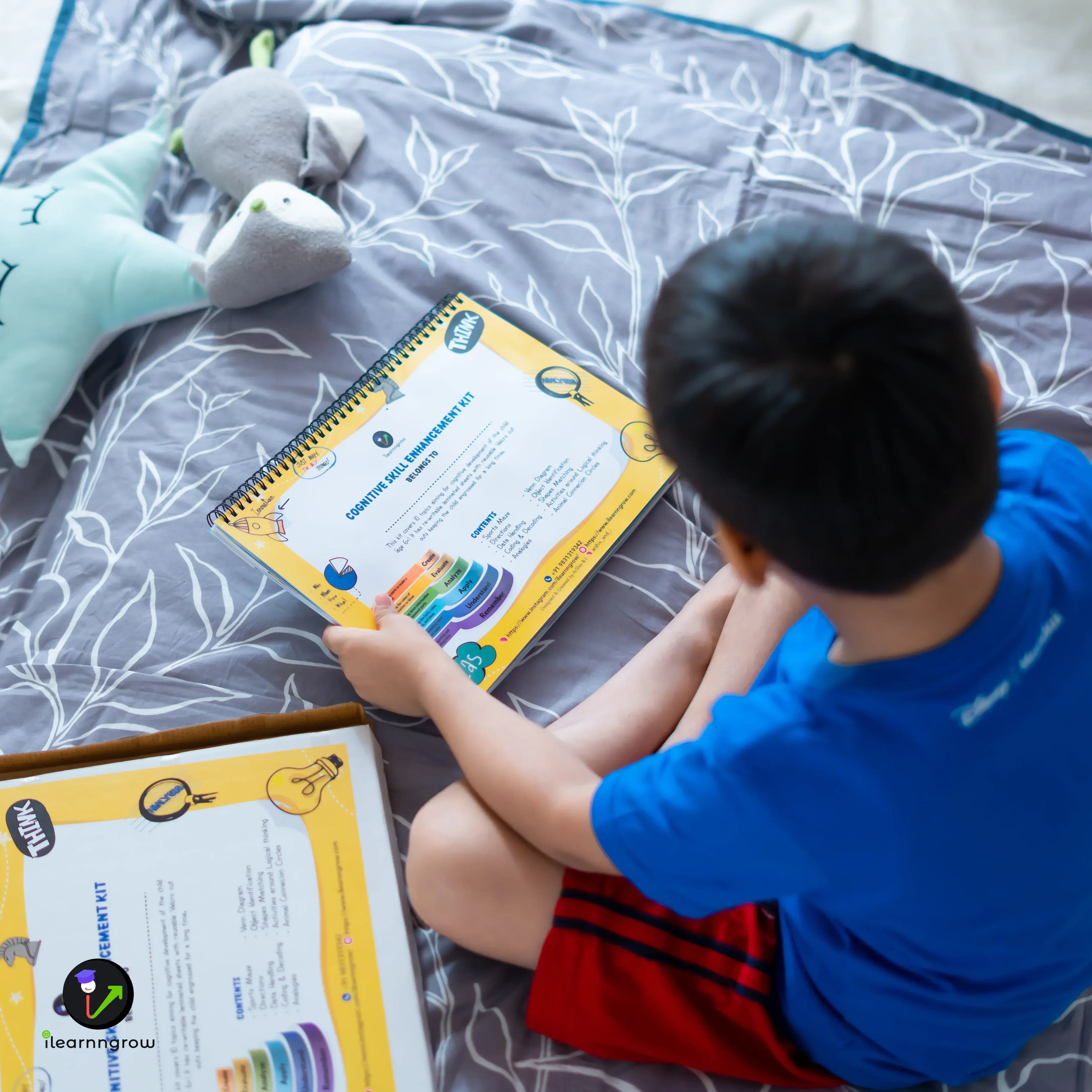 iLearnNGrow Cognitive Skill Workbook – Develop Critical Thinking, Memory