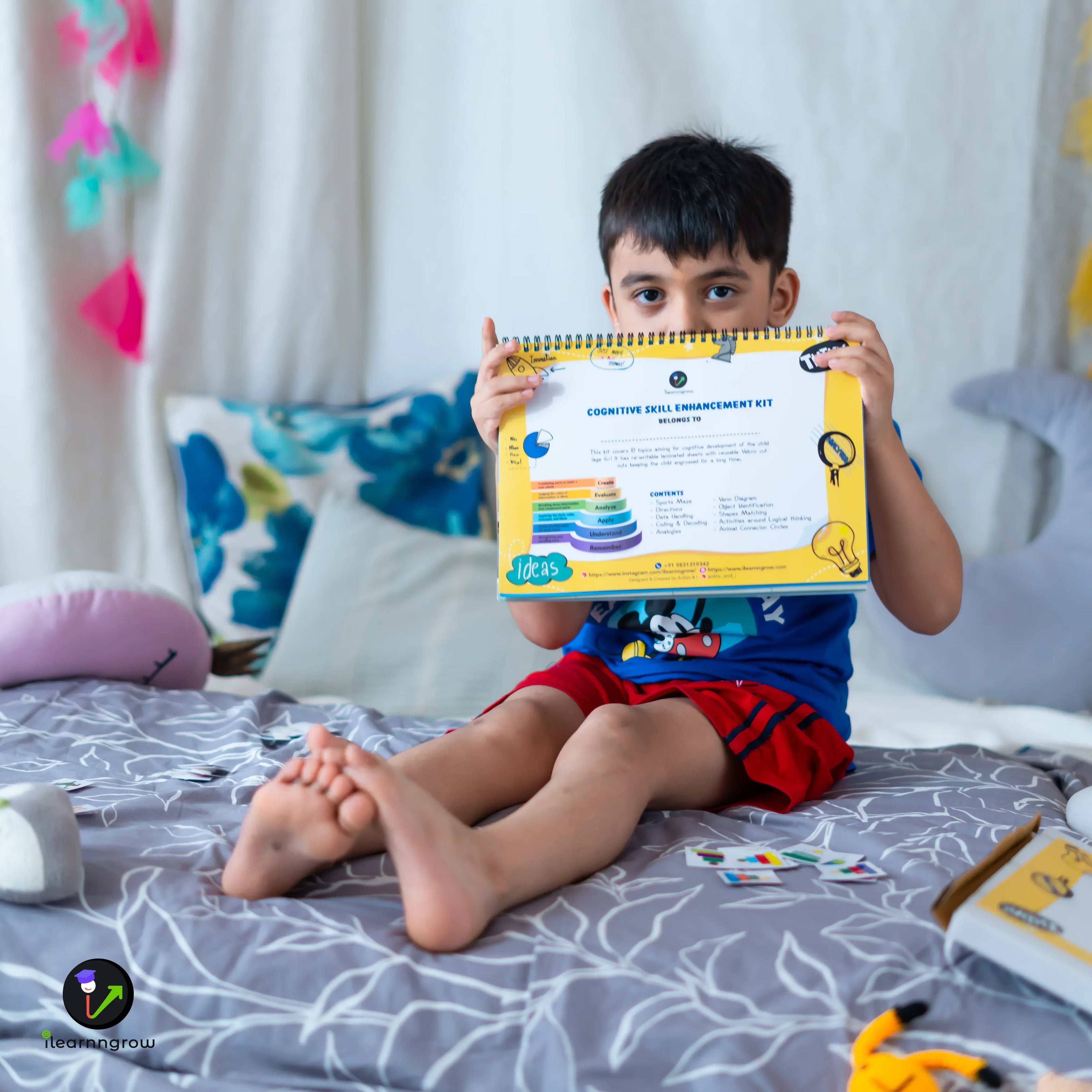 iLearnNGrow Cognitive Skill Workbook – Develop Critical Thinking, Memory
