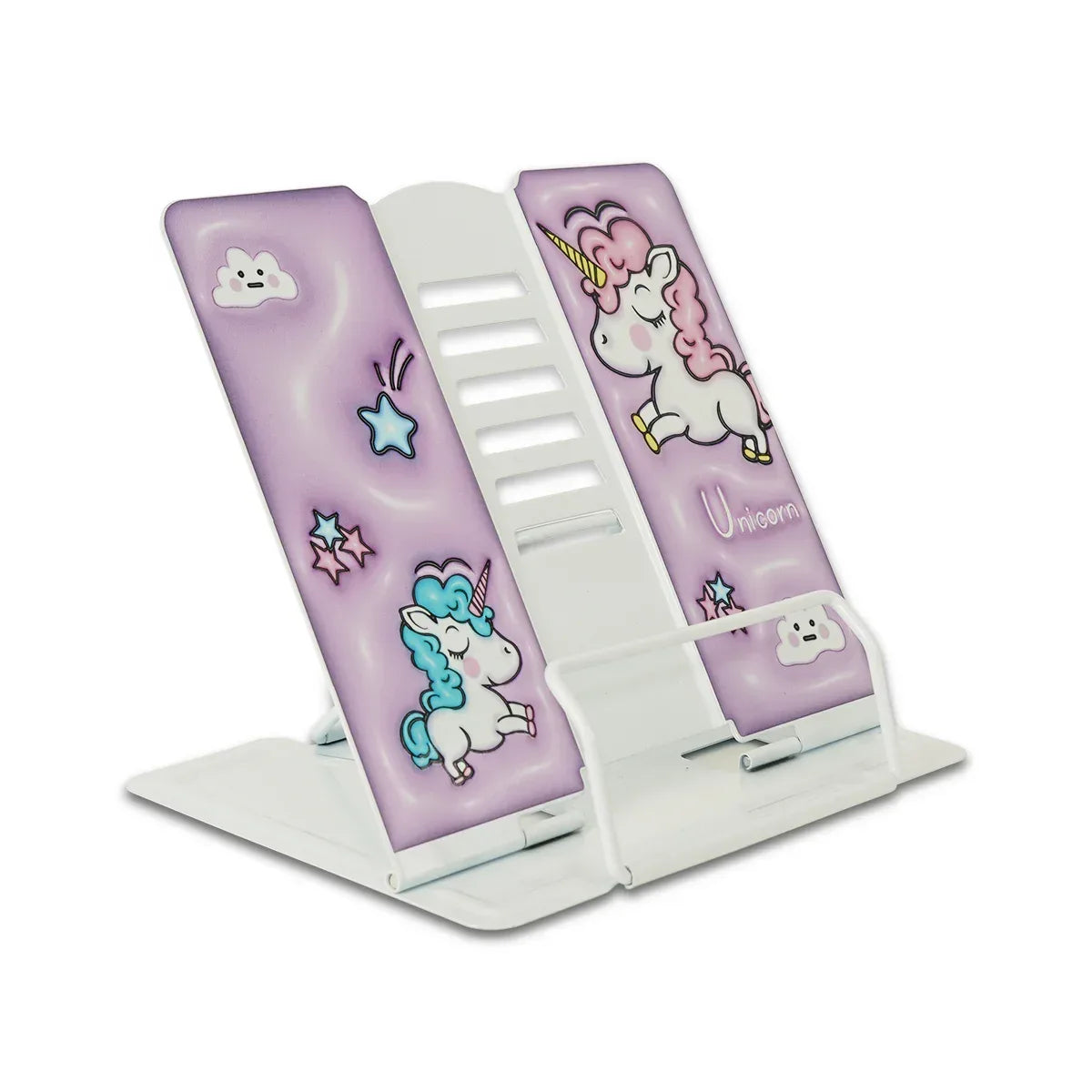 iLearnNGrow Kids Adjustable Book Stand – Portable Multifunctional Reading & Tablet Holder