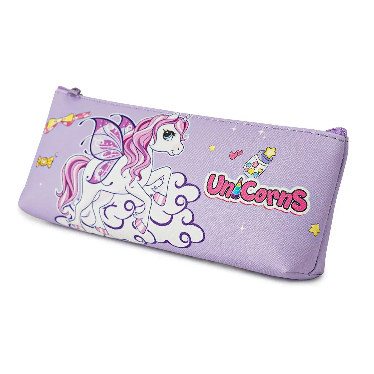 Unicorn Pencil Box Zipper Pouches – Cute & Durable Unicorn Pencil Pouch for Kids