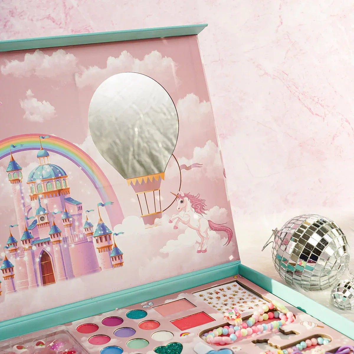 iLearnNGrow 28 Pieces Make Up & Accessory Kit –Complete Kids Makeup & Accessory Kit