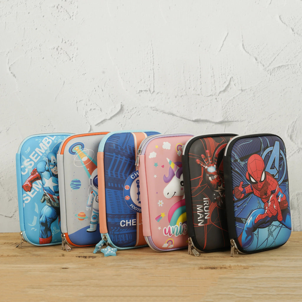 ilearnngrow Chealsea Stationery Pouches – Durable Kids Pencil Pouch