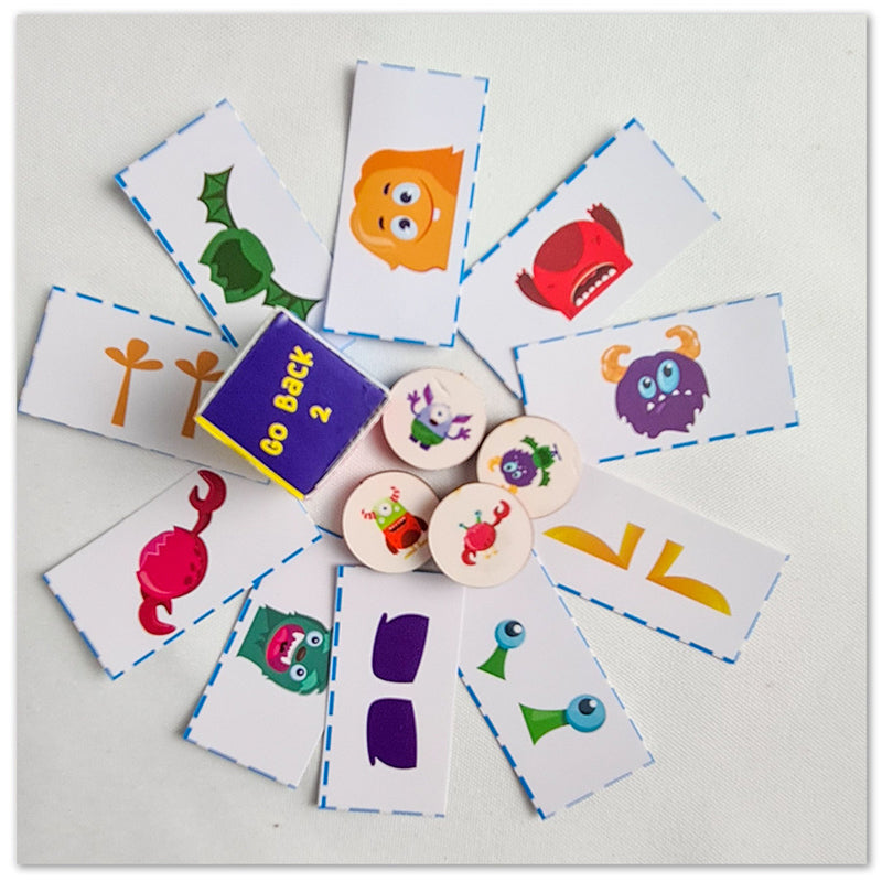 Monster Jumble - Make the Monster and win the Game (4-8 years)