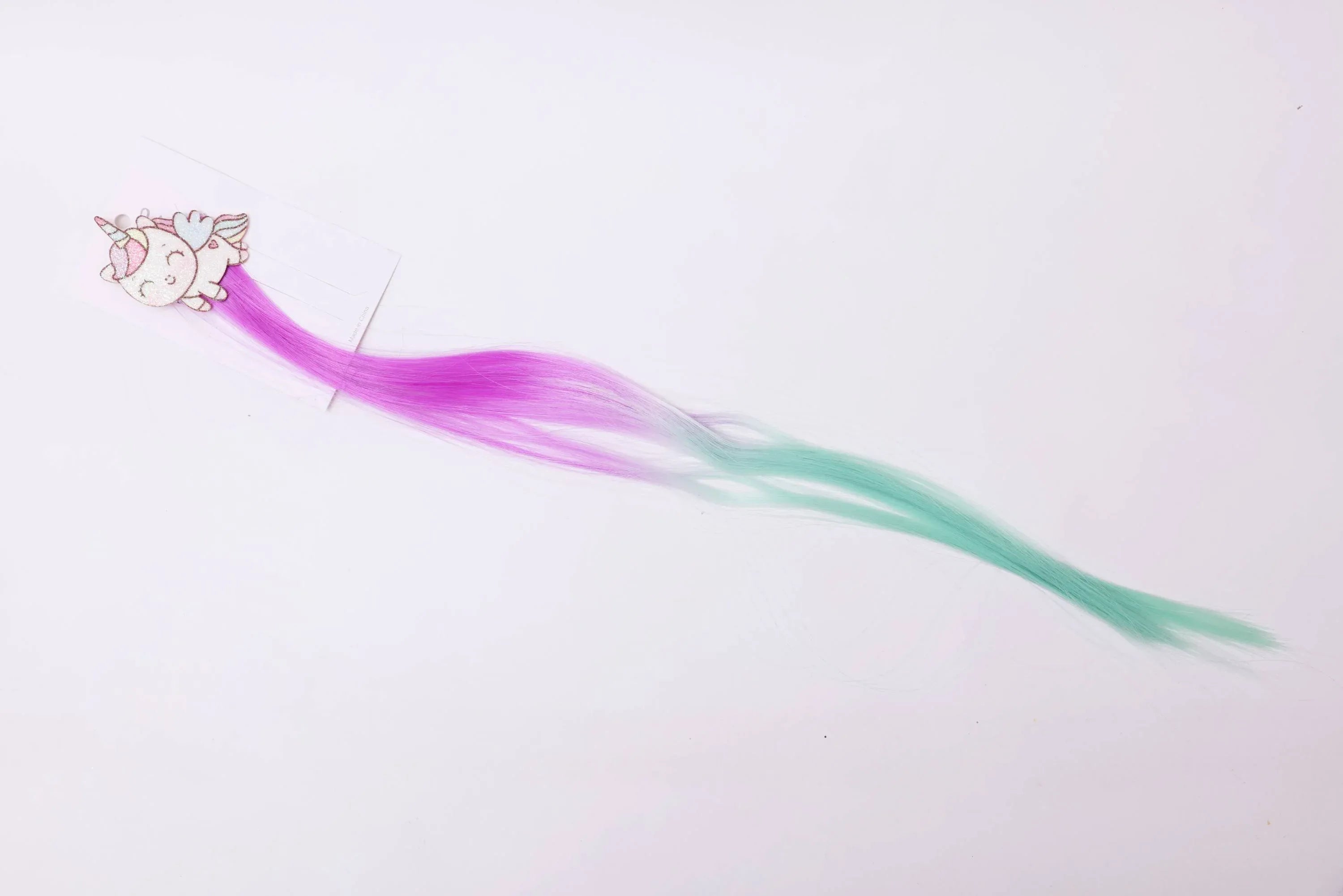 iLearnNGrow Mini Unicorn Hair Extension – Colorful Clip‑On Hair Accessory for Kids