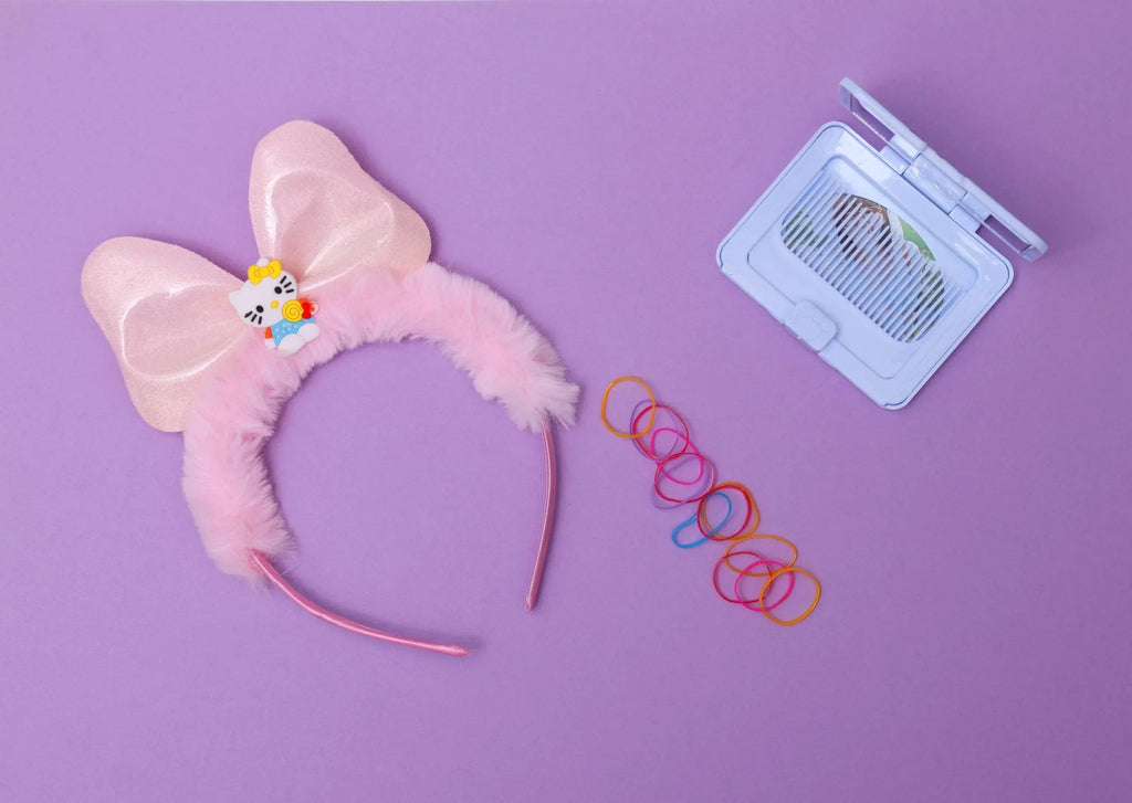 iLearnNGrow Hello Kitty Hair Accessories Set (Pastel Pink)