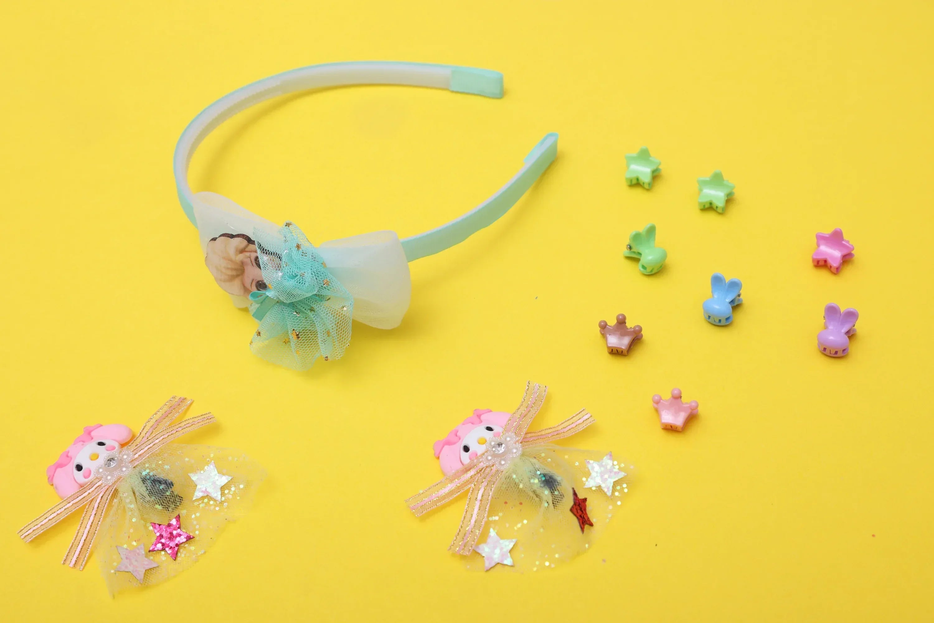 iLearnNGrow Frozen Hair Accessories Set (Sea Green)