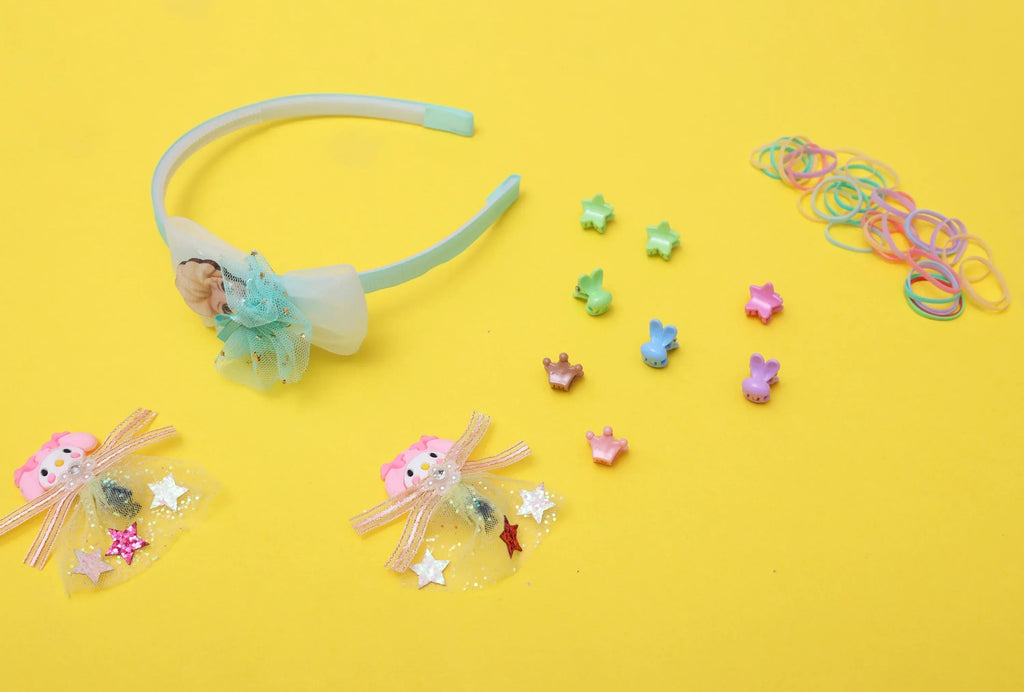 iLearnNGrow Frozen Hair Accessories Set (Sea Green)