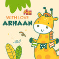 Personalized Gift Cards- Jungle Animals