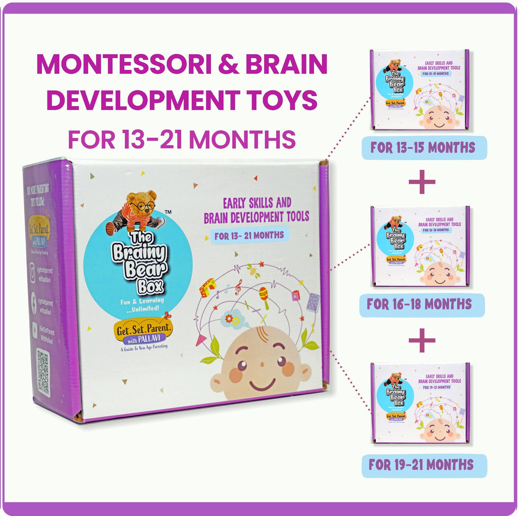Montessori & Brain Development Toys for 13 - 15 Months