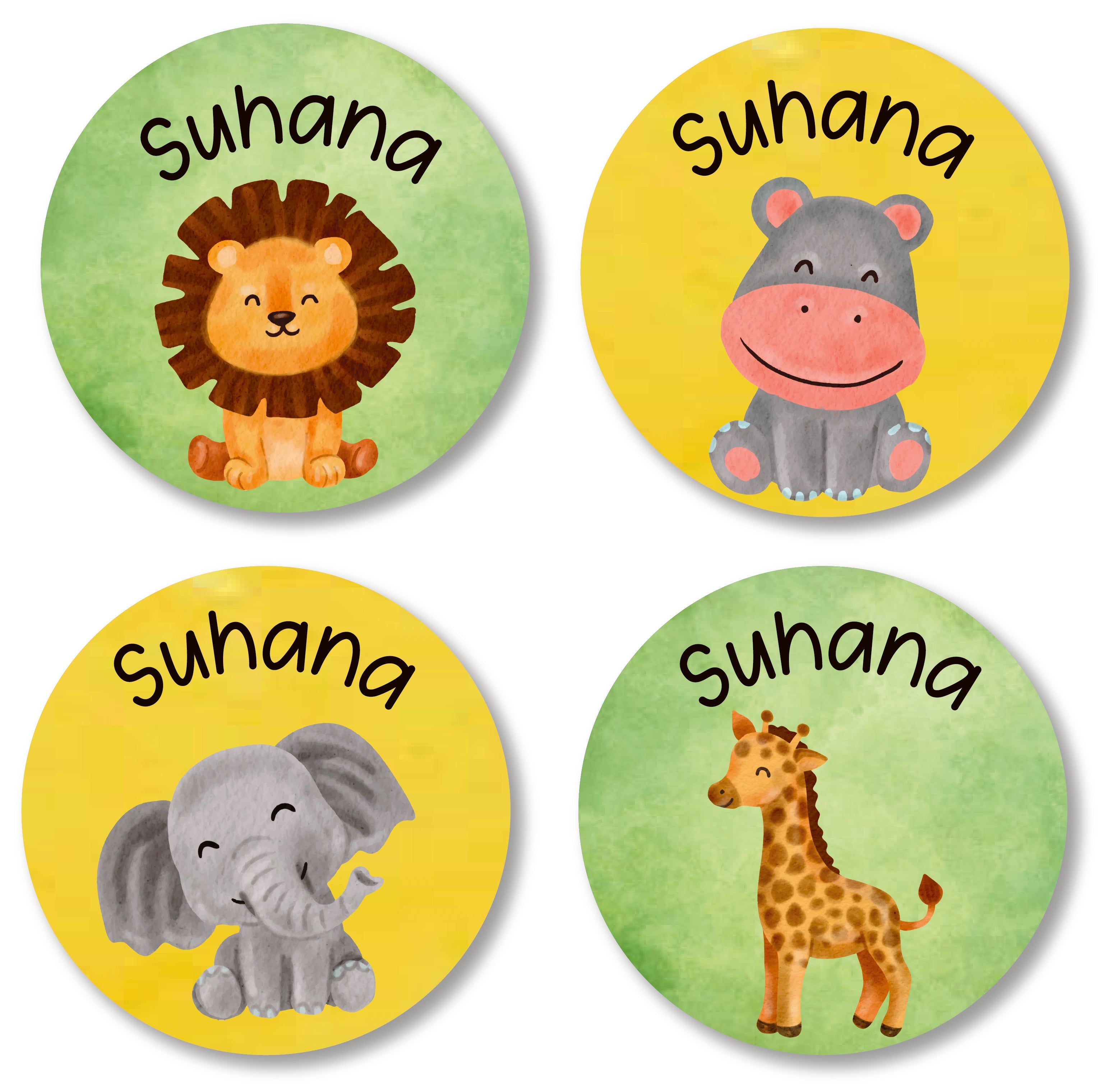 Pesonalized Round Label