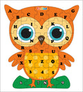 Wooden Jigsaw Puzzle – Owl Shaped English Alphabets